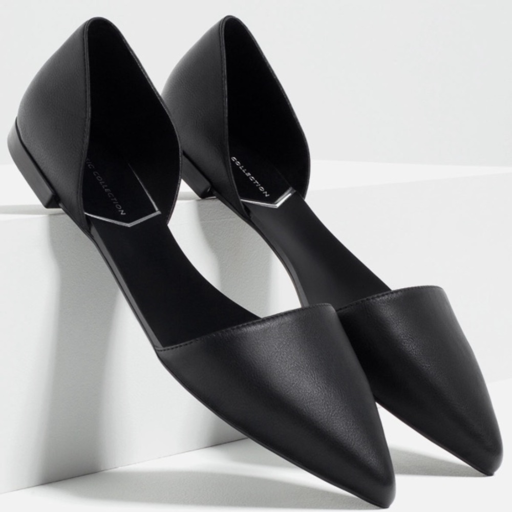 Zara Black Flats
